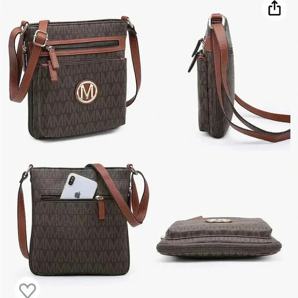 NWT Marco  vegan leather crossbody - Picture 3 of 5